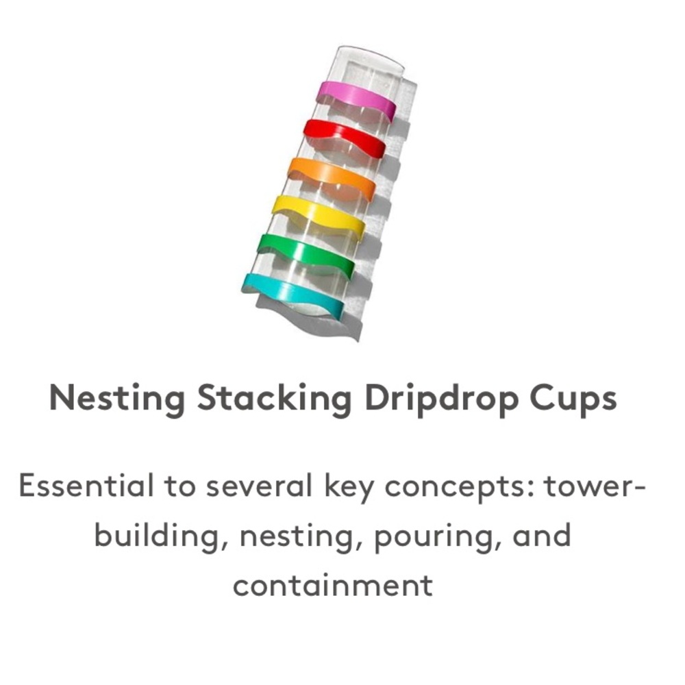 Lovevery: Nesting Stacking DripDrop Cups